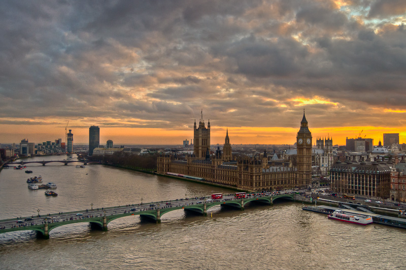 View from the London Eye