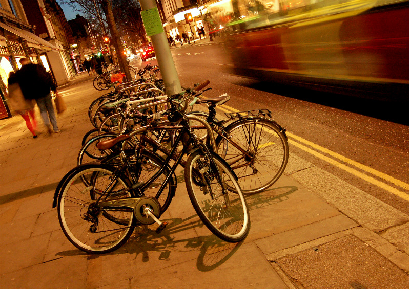 walk, ride or a bus?