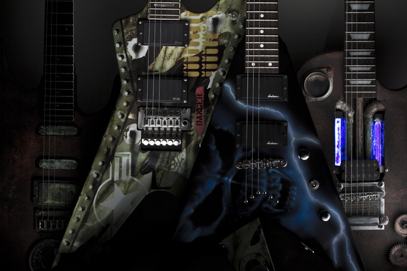 The guitars