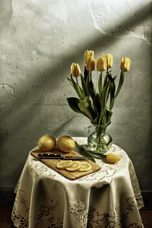 A slice of yellow