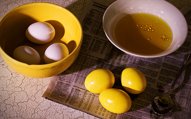 Eggs in Yellow