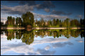 Between sky and water