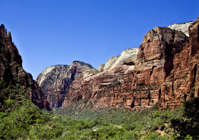 A view from Weeping Rock, Zion National Park