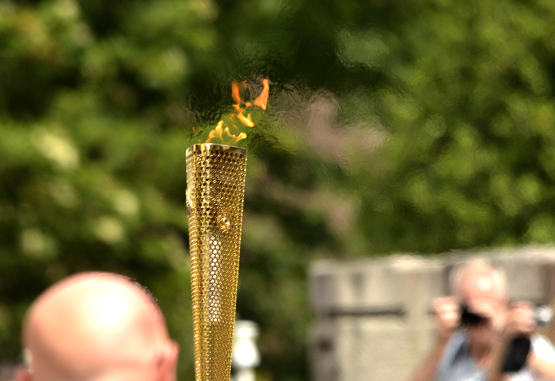 A simple flame - yet Olympic Status