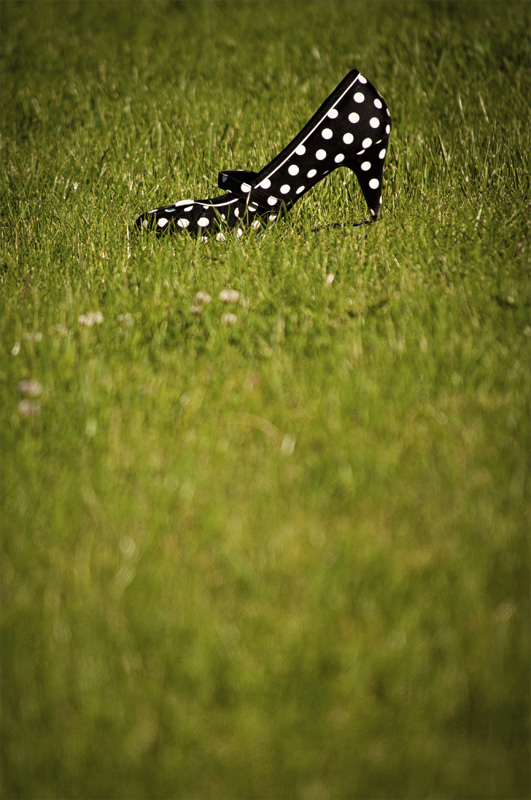 Polka Dot Shoe