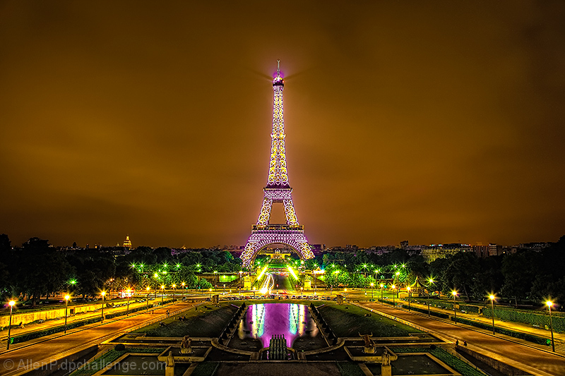 Eiffel at night