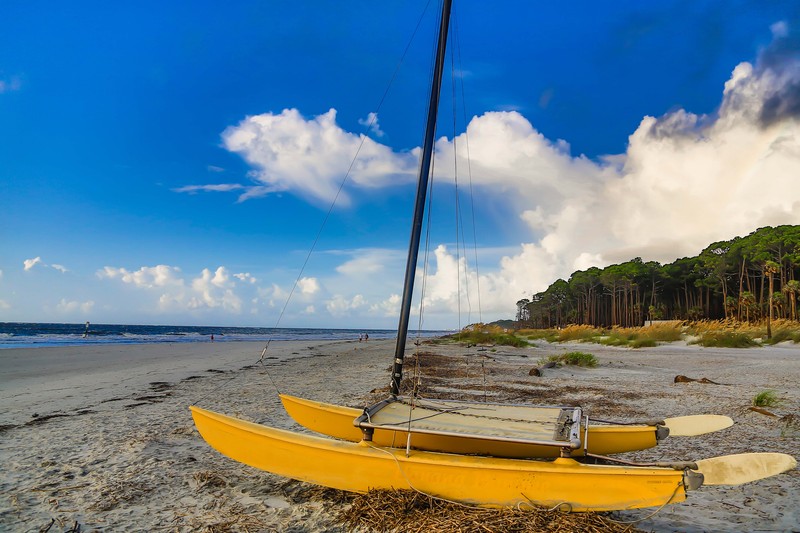 Hunting Island beach