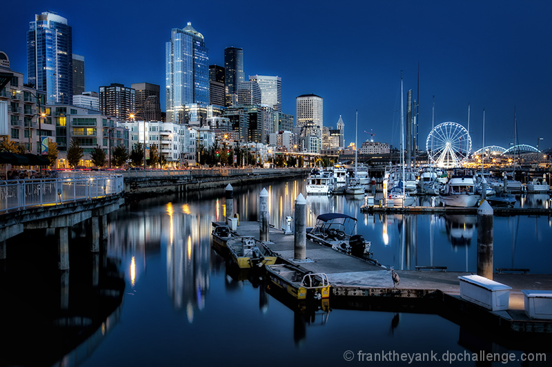 Nightime on the Dock 