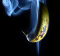Smoking banana
