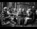 At the men-only club