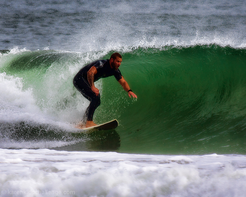 Surfing in Rodanthe