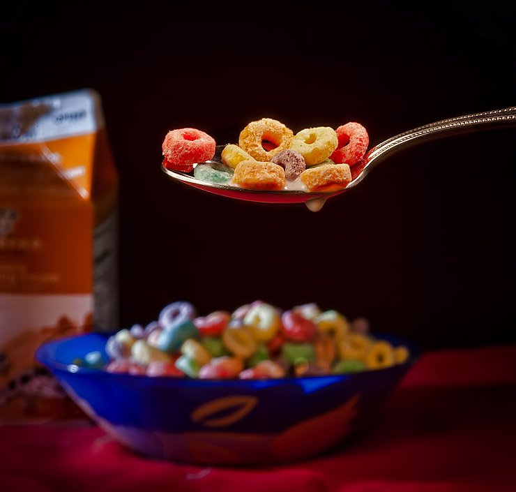 Cereal in the afternoon