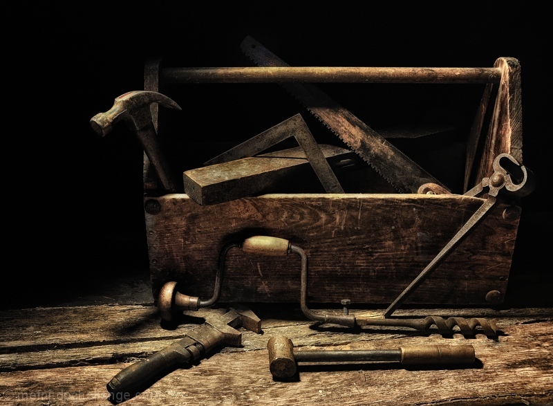 Great-granddaddy's toolbox