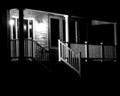 Porch in Black  & White