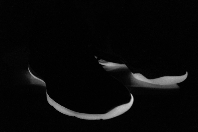 Sneakers in the dark