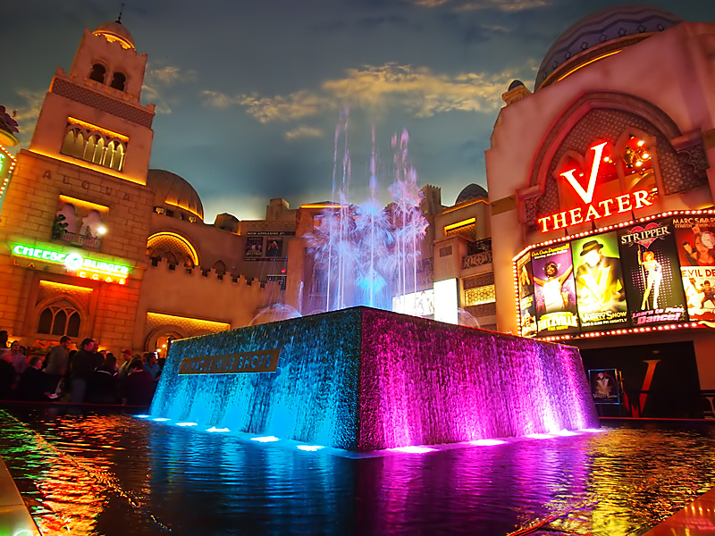 Neon Fountain