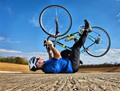 Cycling tip #1: Rubber Side Down