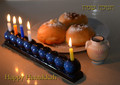 4rd candle of Hanukkah Holiday