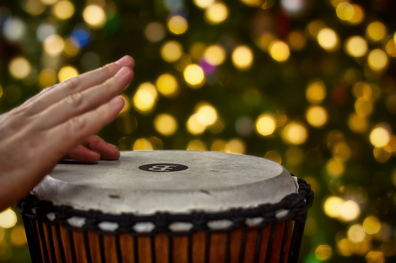 Drummers Drumming