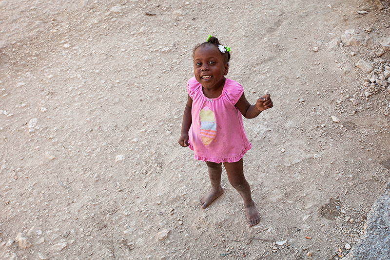 A Rose Blooms on the Streets of Haiti