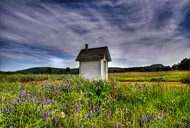 Little Outhouse on the Prairie