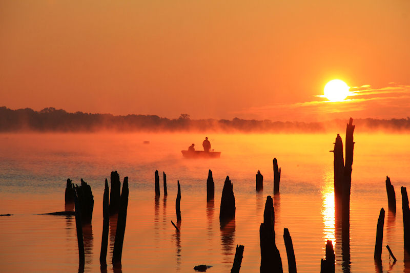 Sunrise Fisherman