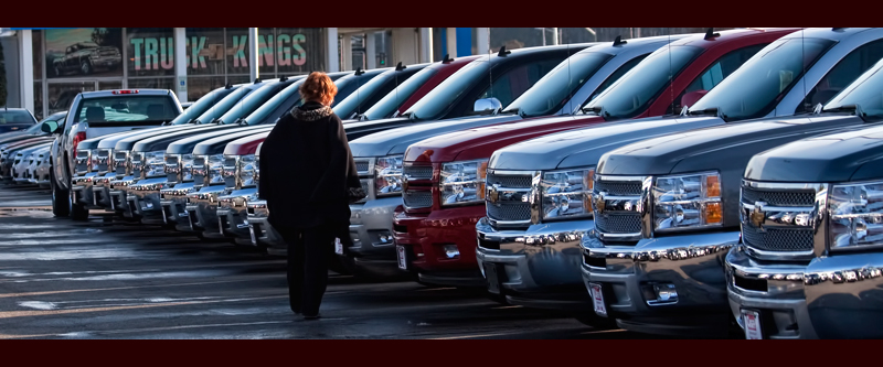 searching for a new truck