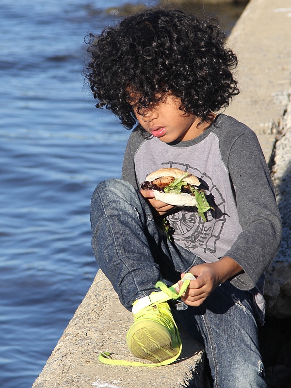 Hairdo Hamburger and High-Top