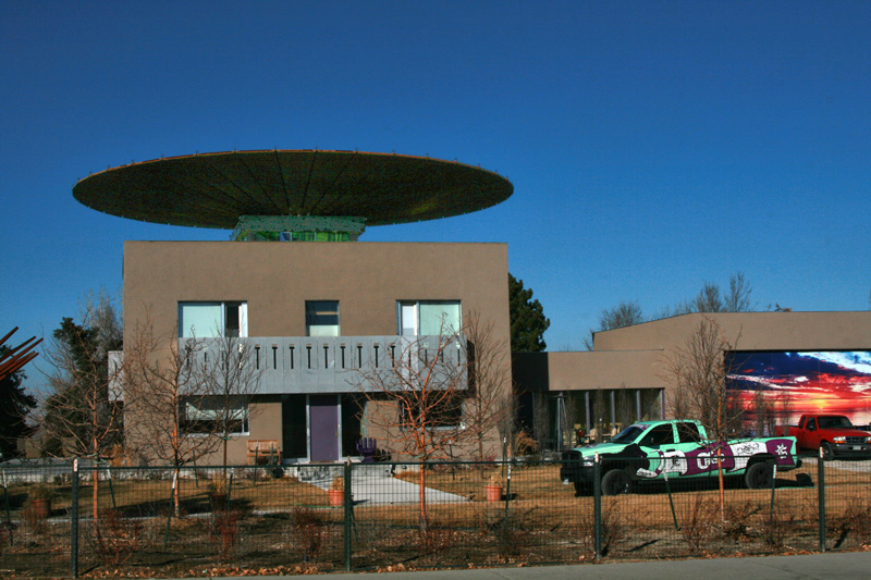 HUGE satellite dish