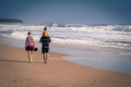 A Walk Along The Beach