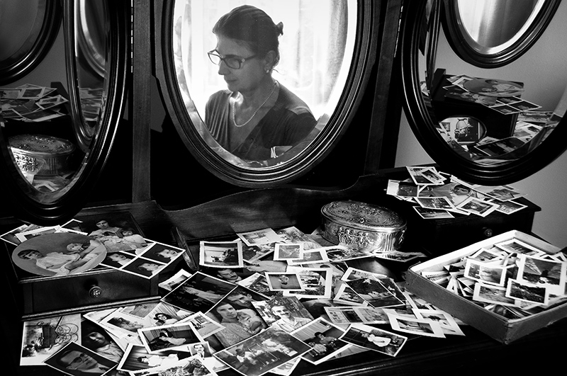 looking at old pictures