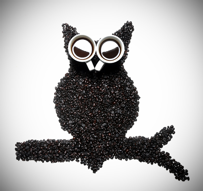 Whoo doesn't love black coffee