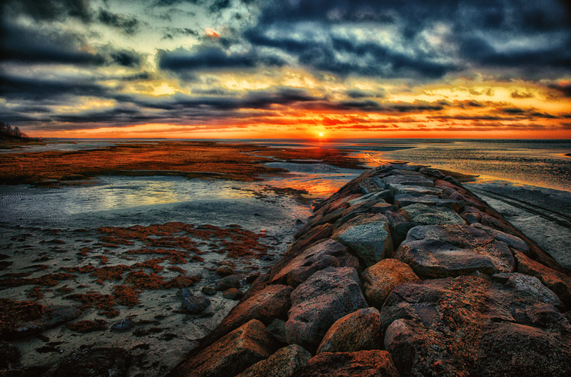 Sunset, Rock Harbor