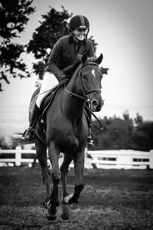 A girl and her horse