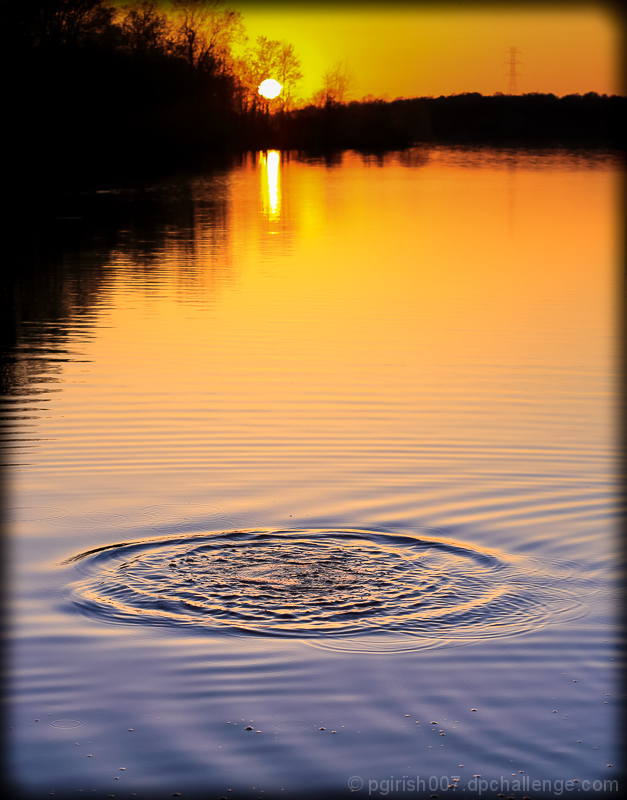 Ripple at Sunset!