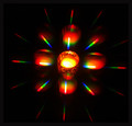Refracted candle