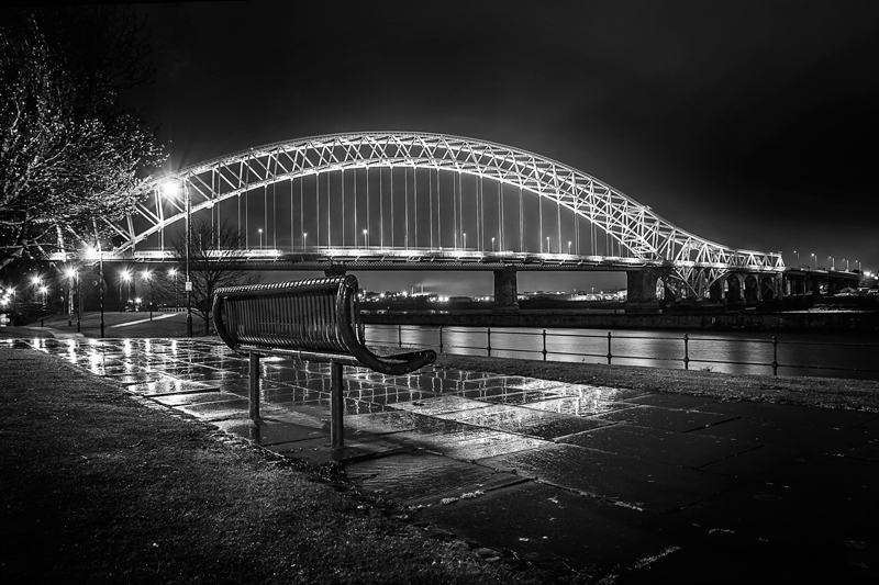 A seat in the rain