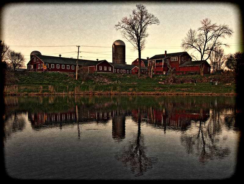 Sunset at the Farm