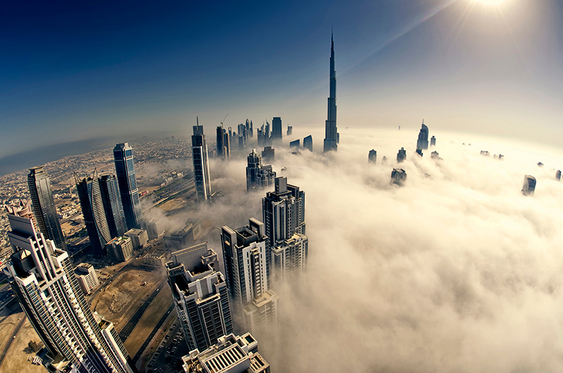 Foggy planet