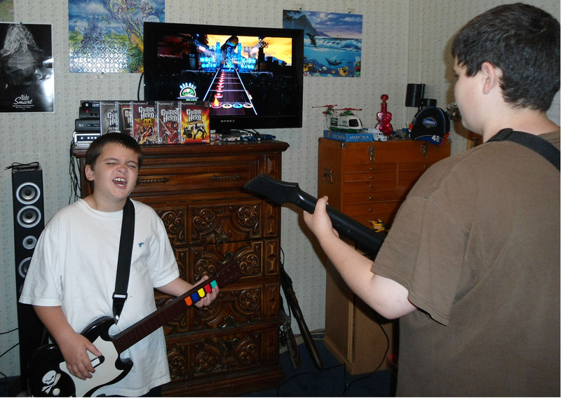 Rocking Guitar Hero!