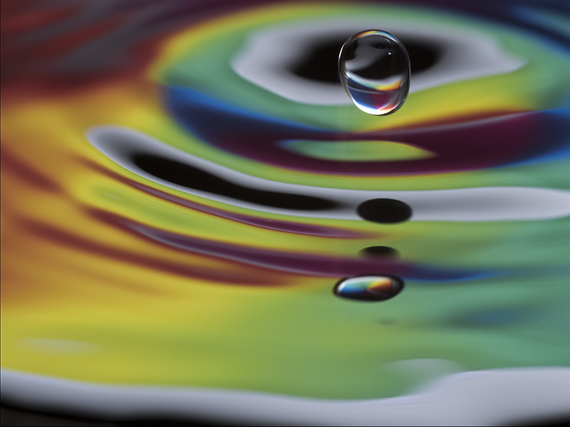 Colorful Drop