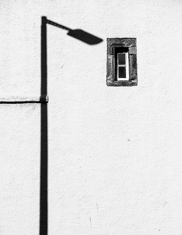 white wall