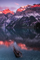Last light on the alps