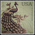 Forever Peacock Stamp