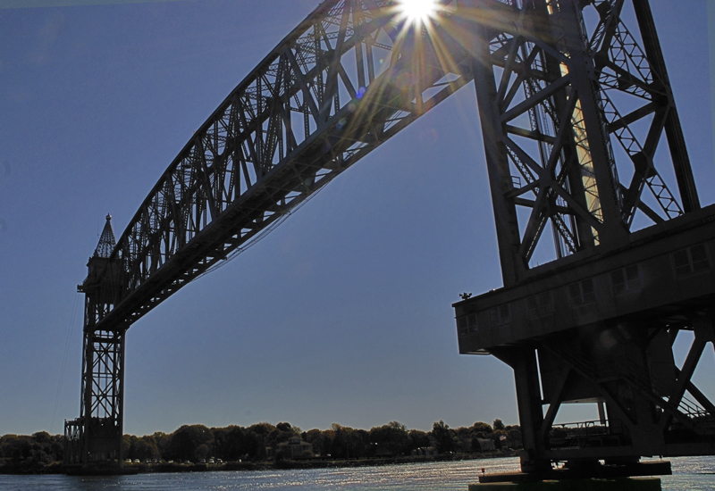 cape cod train bridge:  Opened: December 29, 1935