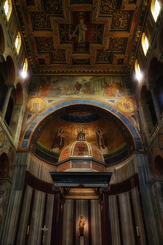 The church of Saint Agnes Outside the Wall (Rome, Italy)