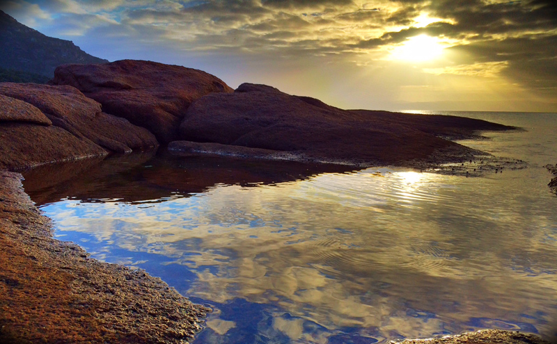 Reflected Rockpool