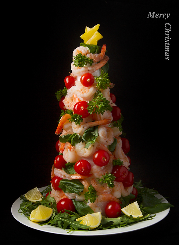 Shrimp cocktail tree