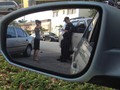 Busted me with a hooker!
