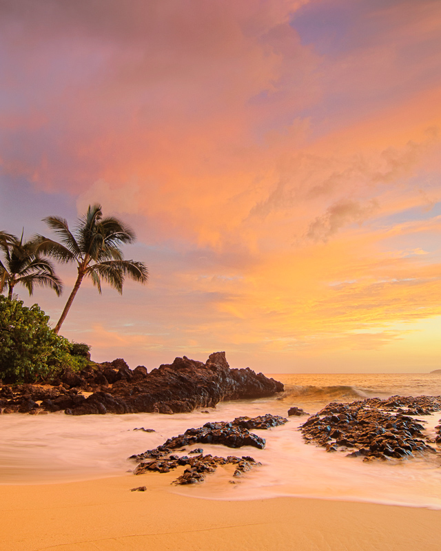 Secret Beach Sunset